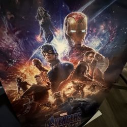 Marvel Avengers Room poster