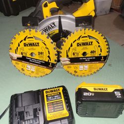 Dewalt 6 1/2 Circular Saw Set Up