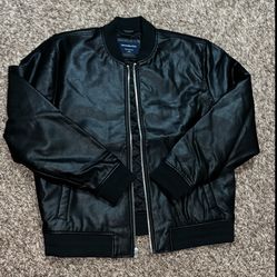 $160 XL Abercrombie Leather Jacket