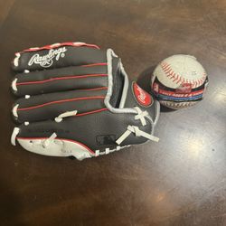 Baseball Glove And Ball 