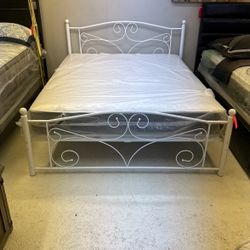 Queen Bed And Mattress 