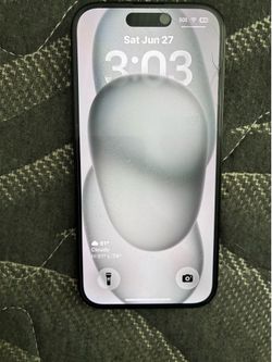 IPhone 15 sim locked