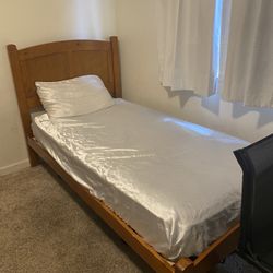 Twin Bed Frame And Mattress