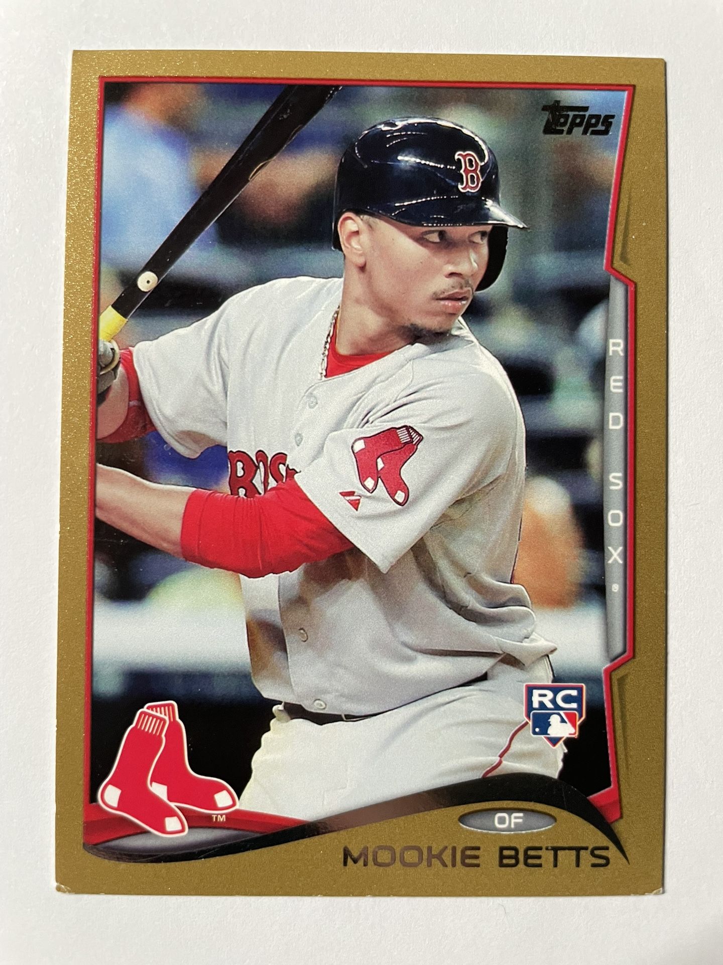2014 Topps Update Series - Gold #US-26 Mookie Betts /2014 (RC)