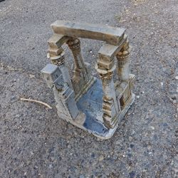 aquarium ornament designed to resemble ancient ruins $10