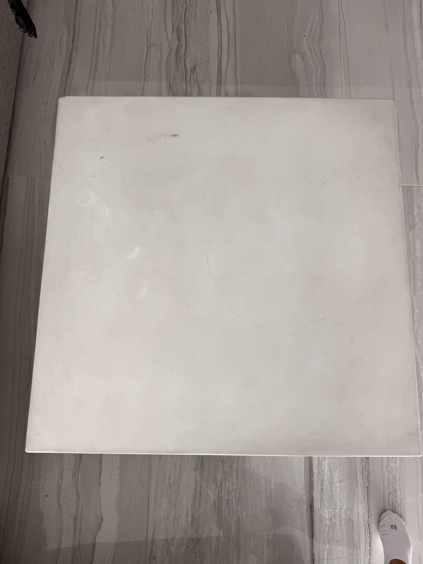 CB2 Concrete Coffee Table