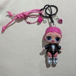 Lol Surprise Upcycled Countess Doll Bag Charm Handmade Keychain 