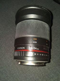 Rokinon 1.4 24mm