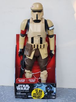 * NIP* Jakks Pacific Star Wars Rogue One 18-inch Scarif Shoretrooper