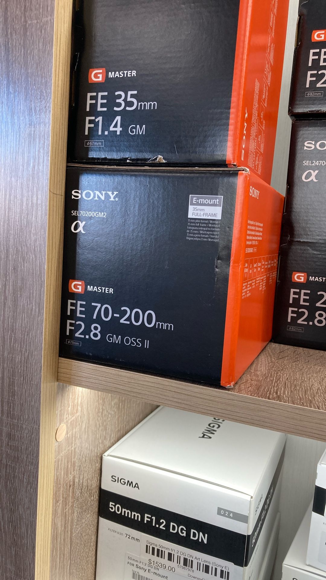 Sony FE 70-200mm F2.8 Mark II