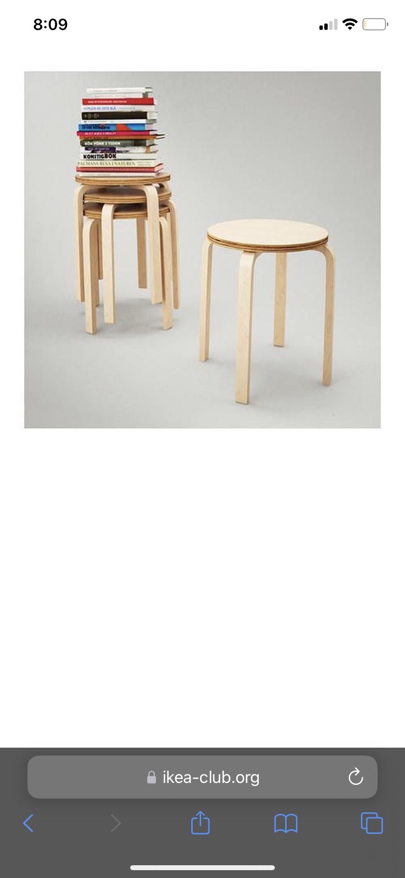 IKEA Frosta stools (1)