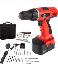 Stalwart Cordless Drill Set - 78-Piece 18V Tool Set