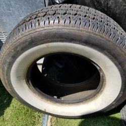 White Wall Tire $150 1 Only