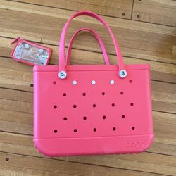 Bogg bag with 2 attachments