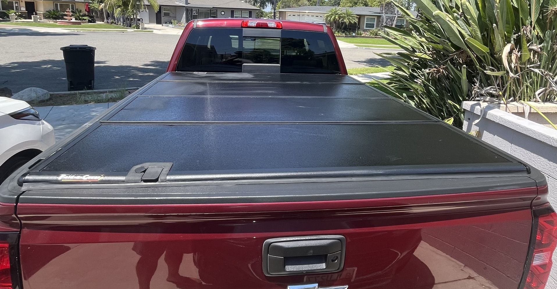 Tonneau cover with Personal Caddy Box