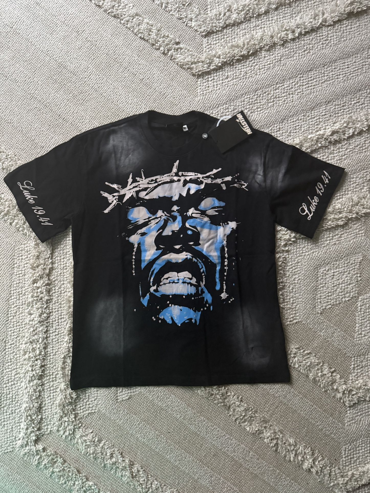 Hellstar “Luke 19:41 – The Way to Paradise” Tee (Blue Edition)