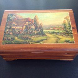 Vintage Wooden Box 