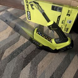 Ryobi Battery Powered Blower  Caharger Battery Included