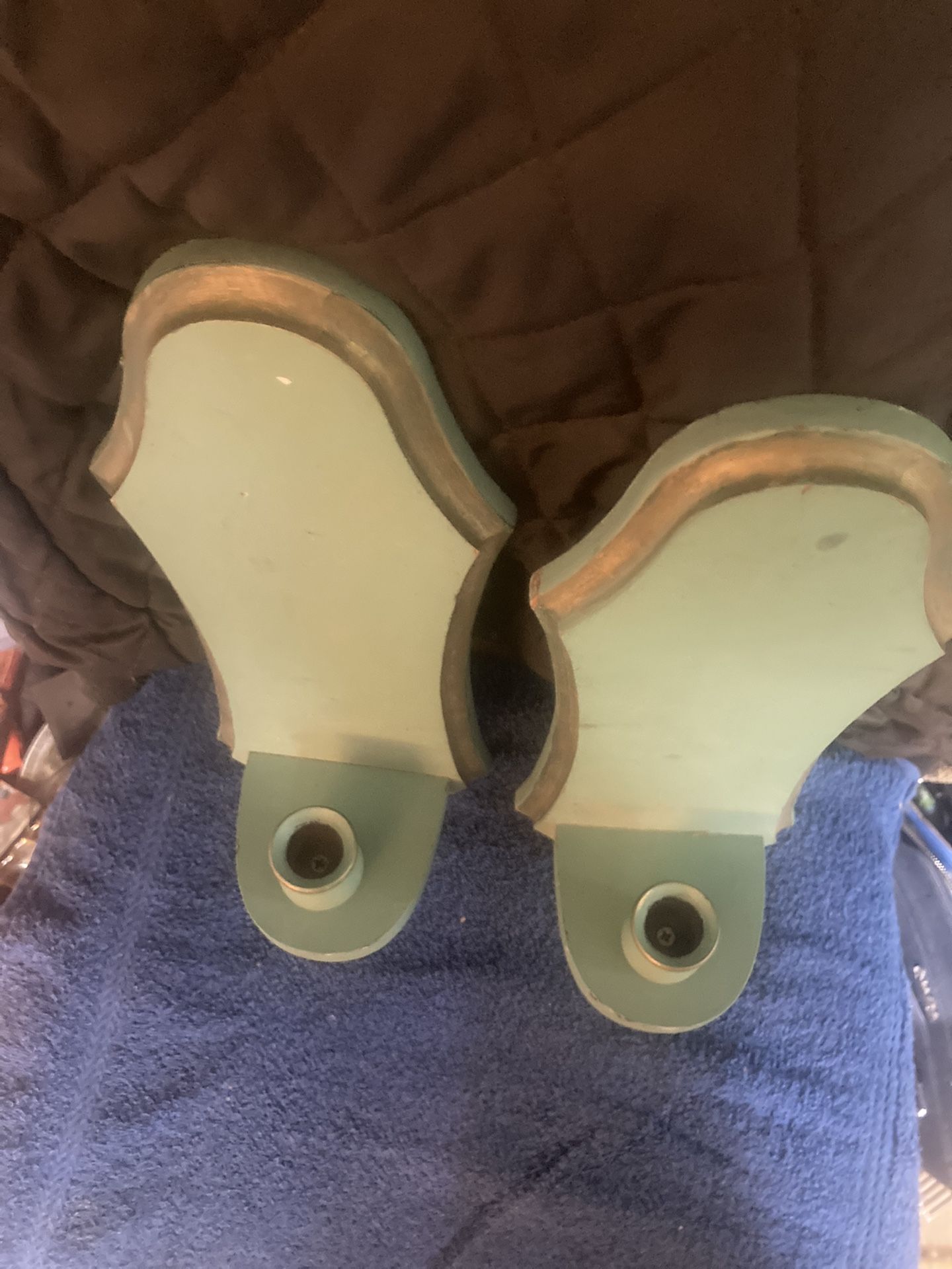 Handmade Wooden Wall Sconces