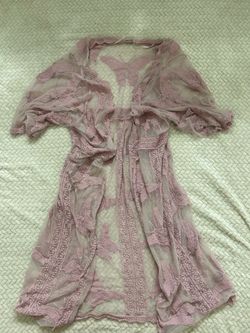 lace jacket cover up