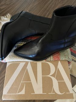 Womens Leather Western Cowboy Zara Boot