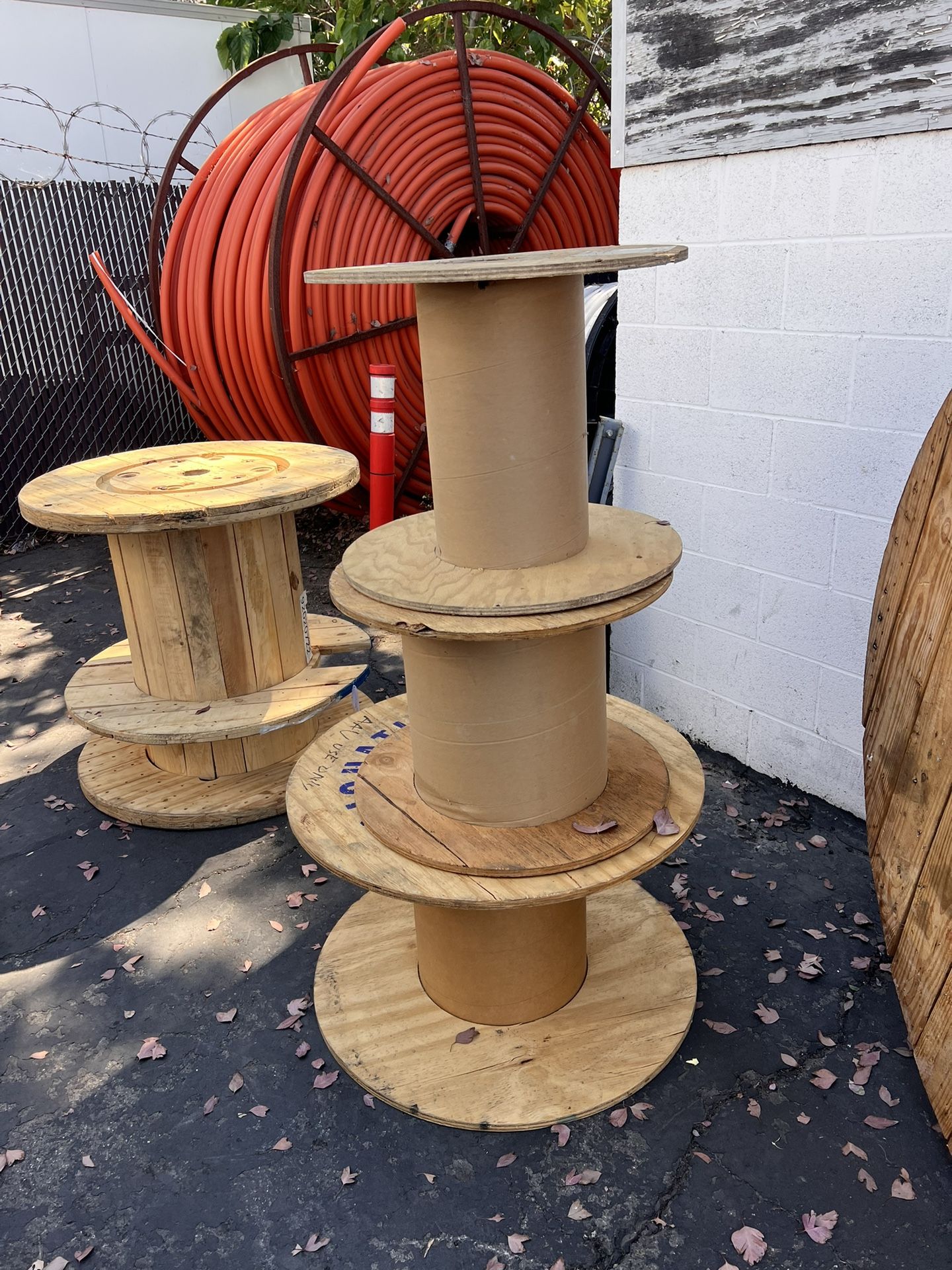 Wooden Spools