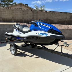 2013 Kawasaki ultral LX w/trailer