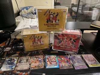 One piece boaster box and card