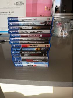 PS4 Games used