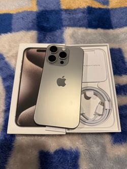 New iPhone 15 Pro 100% Battery Unlocked