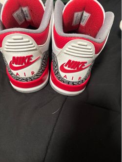 Jordan three retro ,fire red