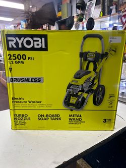 RYOBI 2500 PSI 1.2 GPM High Performance Cold Water Electric Pressure Washer