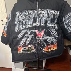 Jacket Also Turns Into A Vest 