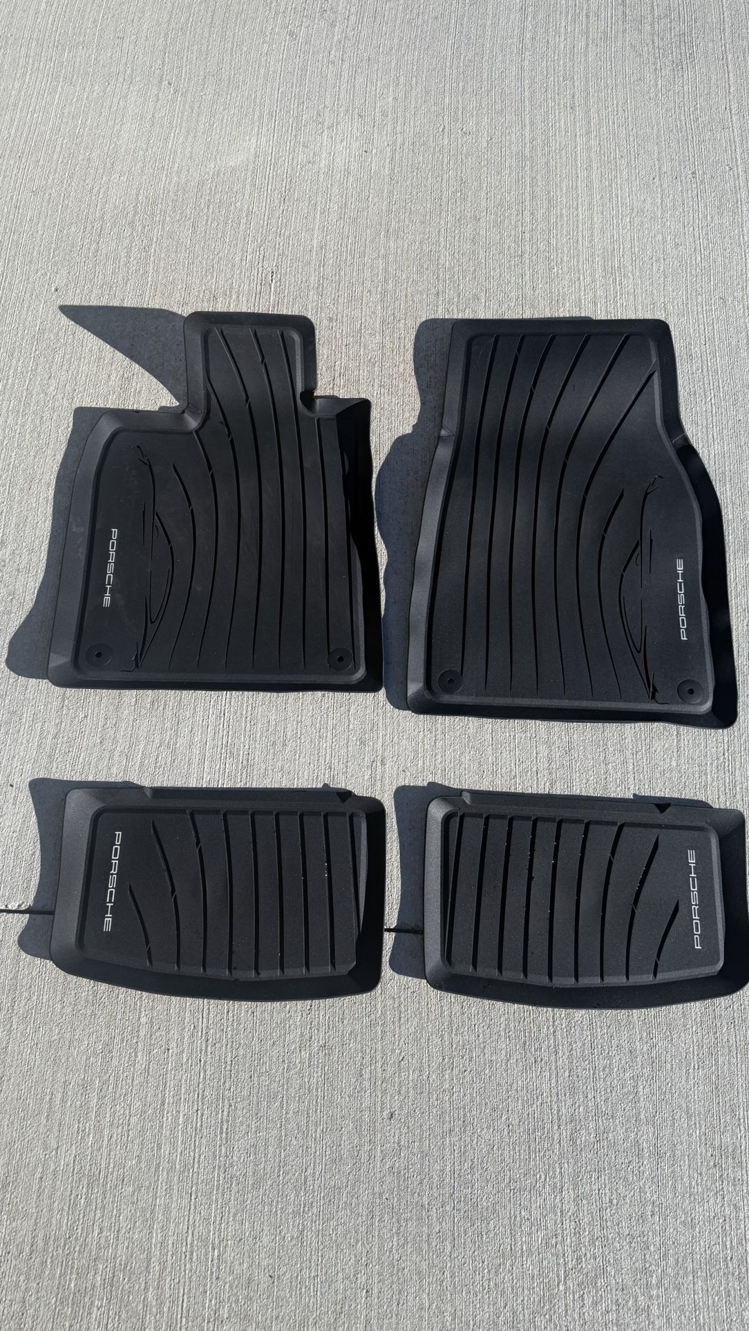 Porsche Taycan All Weather Floor Mat Set 