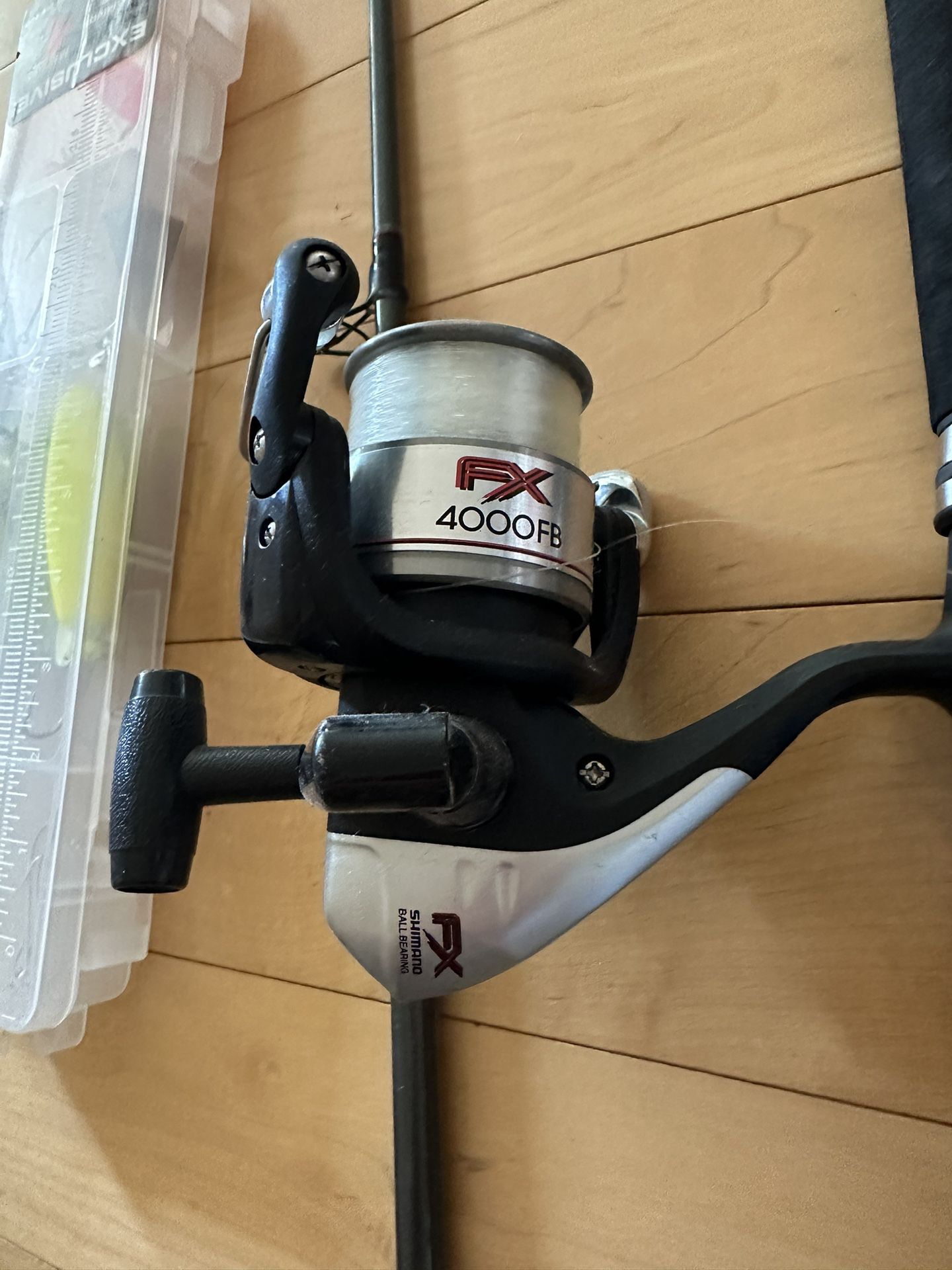 SHIMANO FX 4000FB Ball Bearing Fishing Rod With Bait Set for Sale in  Stamford, CT - OfferUp