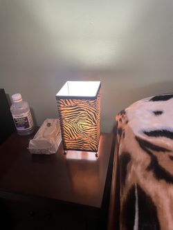Animal Print Lamp