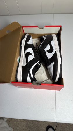 Nike dunk low retro Panda size 10 men US black and white