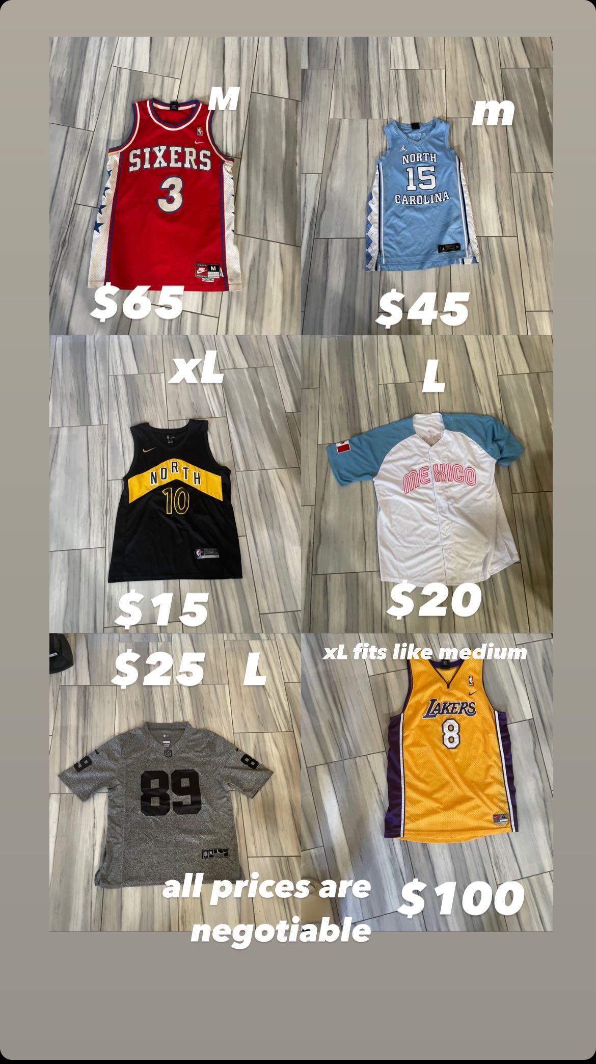 jerseys