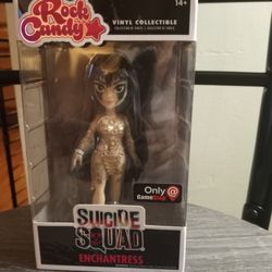 Rock Candy Suicide Squad Enchantress Gamestop Exclusive Vinyl Figure.