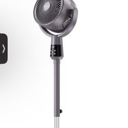 Oscillating Pedestal Fan, Ultra-Quiet 25dB Standing Fan with 8 Speeds, 12H Timer, Adjustable Height Air Circulator for Whole Room, Living Room, Office