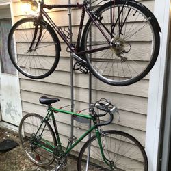 Leaning Bike Rack