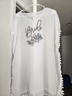 Bride Swim/beach Coverup