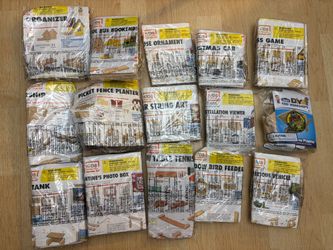 NEW 14 pcs Home Depot Kids Activities including pin + 1 Lowe’s
