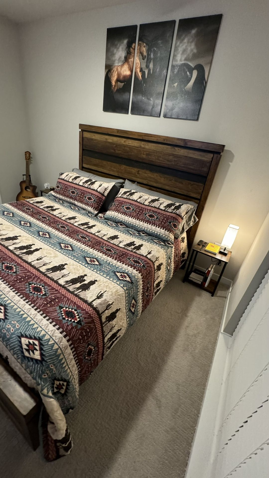 King Size Bed Frame (wooden)