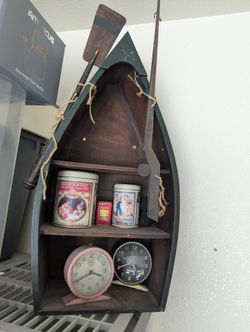 Vintage Boat Shelf 