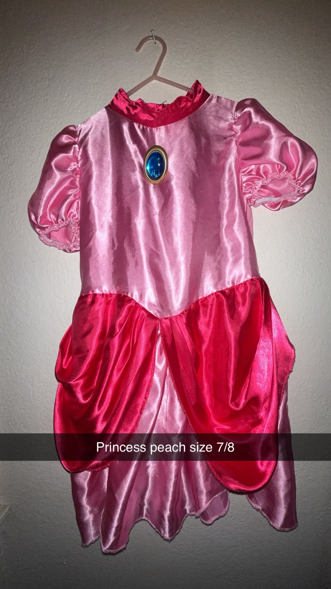 Princess Peach Dress Costume