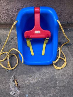 Little Tikes Toddler Bucket Swing with Rope