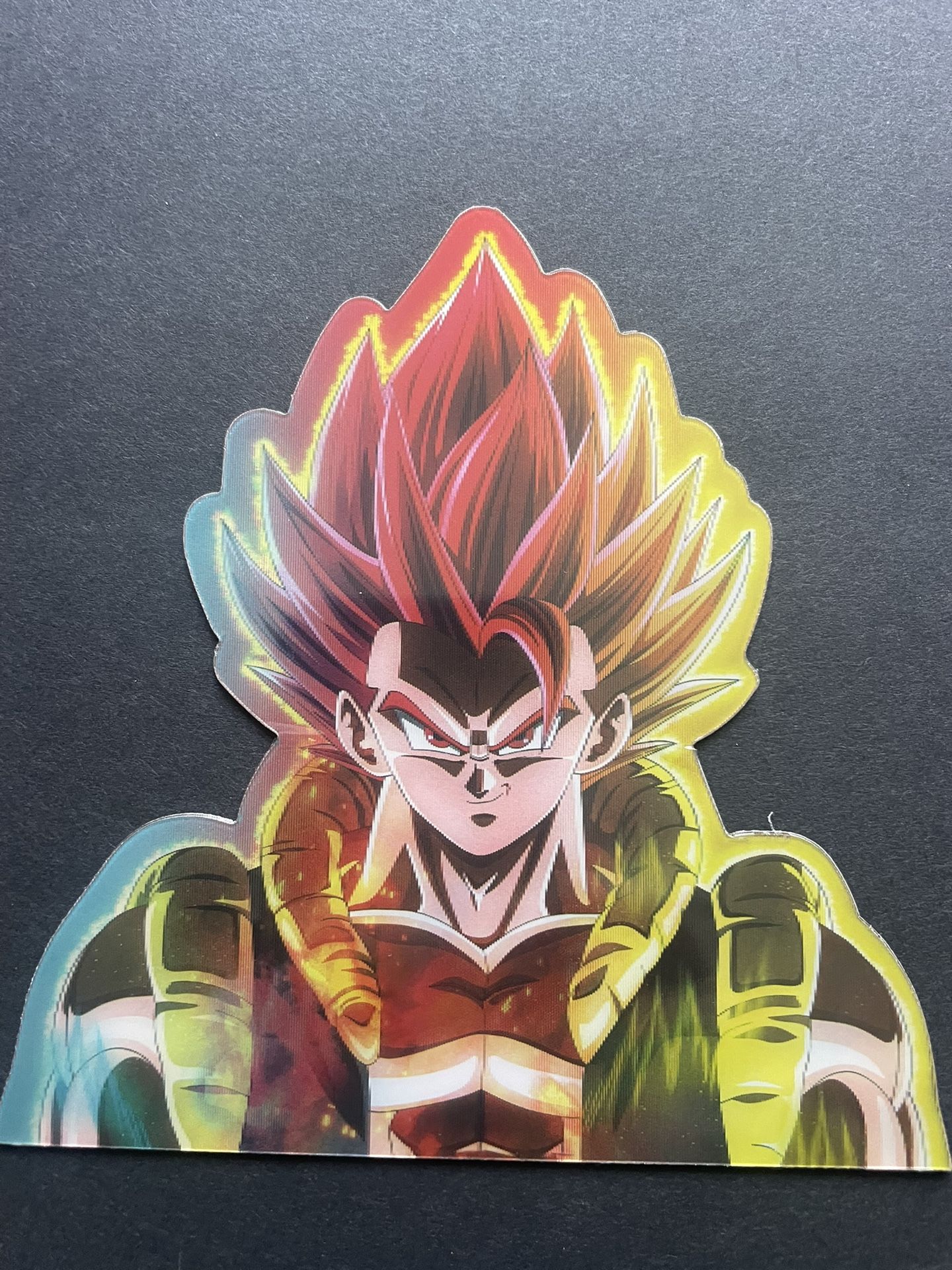 Fusion of Goku and Vegeta 3D sticker