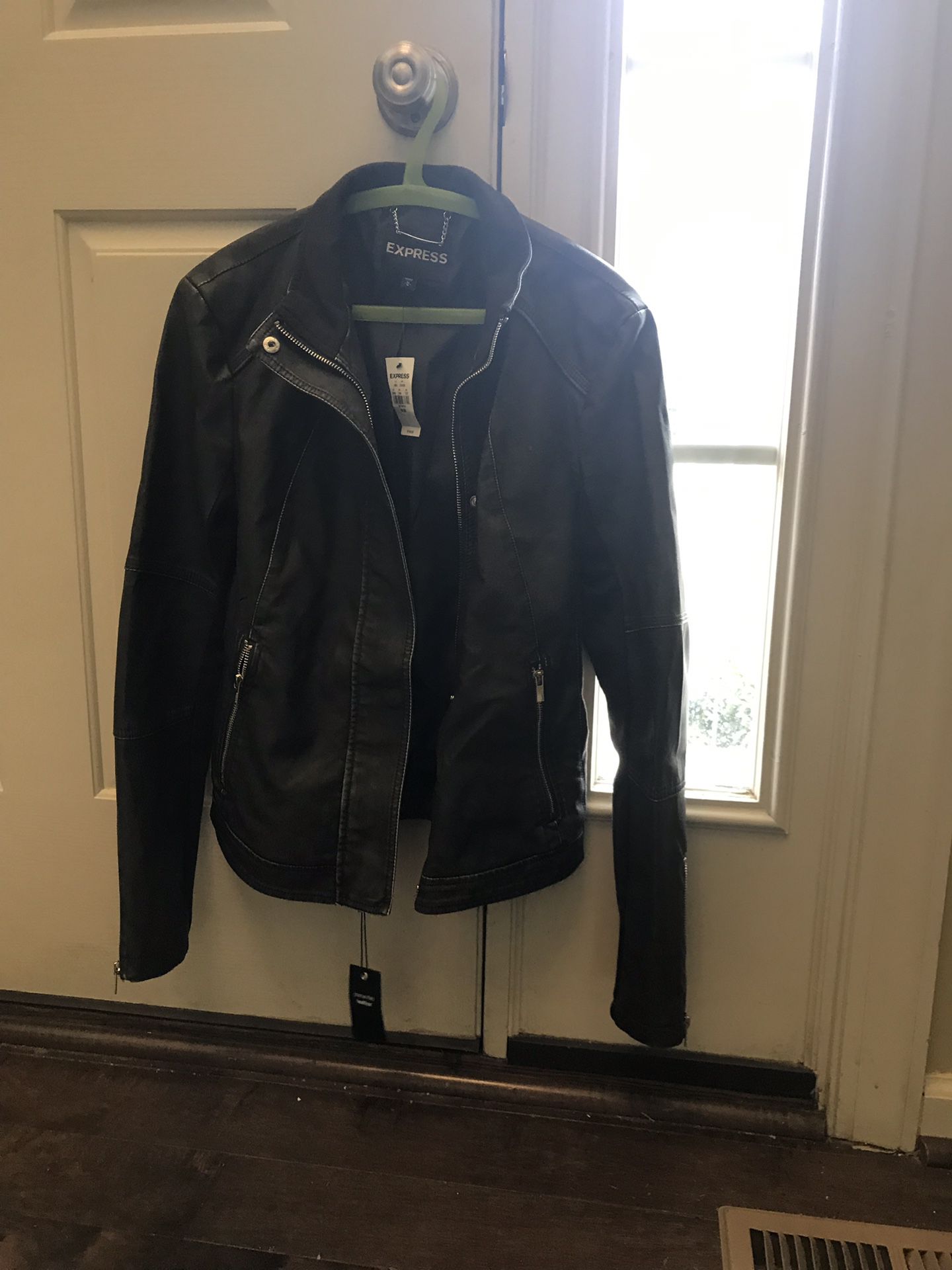 Woman’s “Leather” Jacket - Express Brand -Size M/M