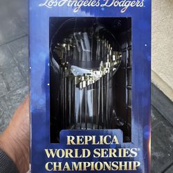 Dodgers World Series Trophy, $80